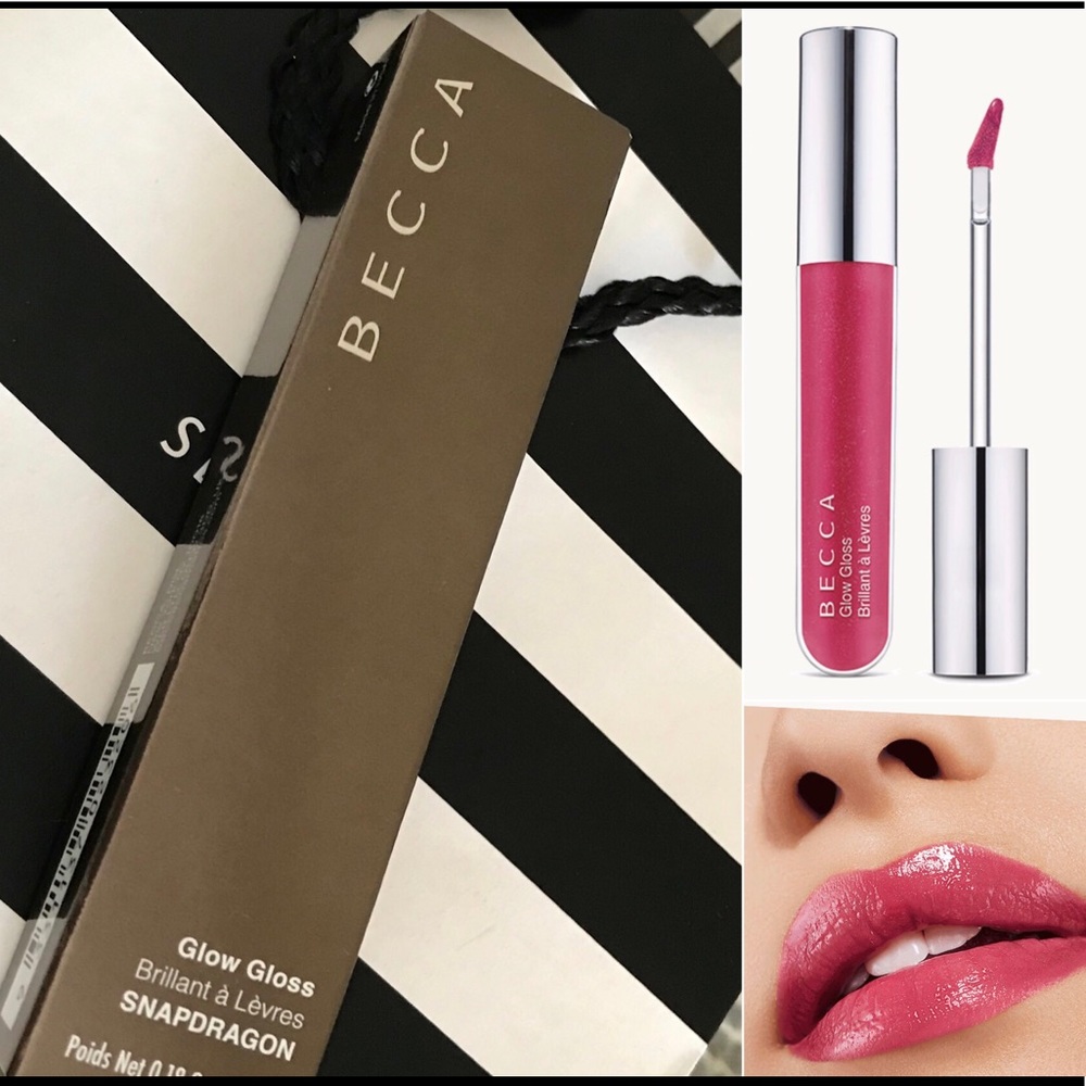 NEW AUTHENTIC,LIP GLOSS,BECCA,GLOW GLOSS